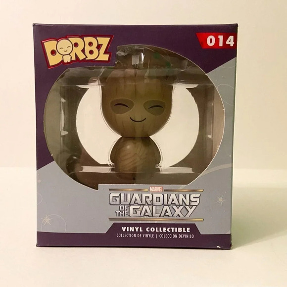 Dorbz  Marvel Guardians of the Galaxy Groot Vinyl Collectible 4 Inch Tall Figure - Picture 3 of 15
